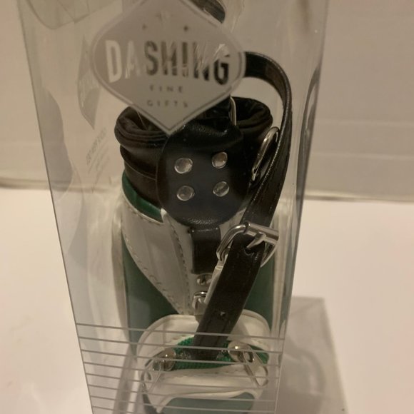 New Golf Bag with 3 Clubs Pen Set by Dashing Fine Gifts - Picture 3 of 5